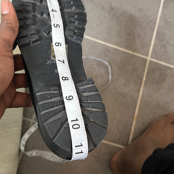 J crew Winona lug-sole penny loafers in spazzolato leather women’s Sz 8.5 - Picture 10 of 11